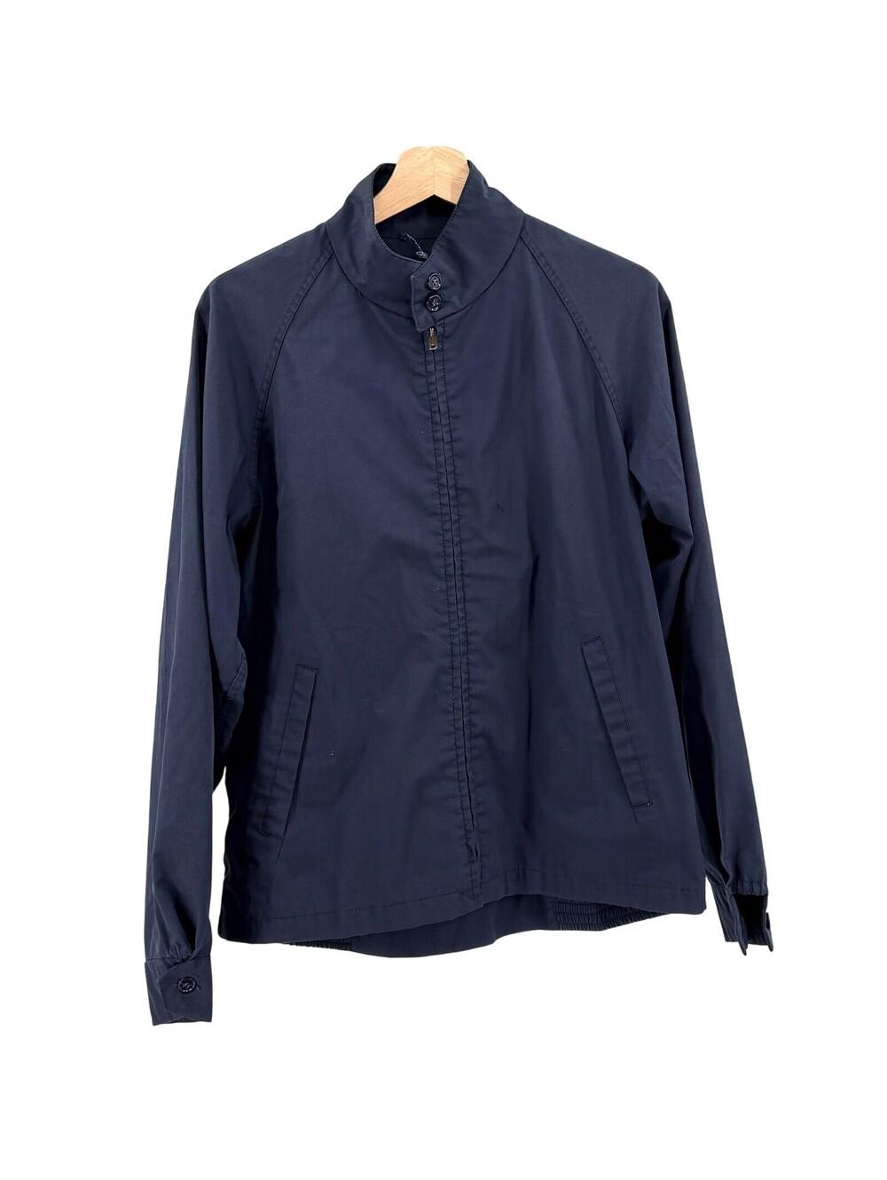 Vintage 70s London Fog Navy Blue Zip Up Jacket